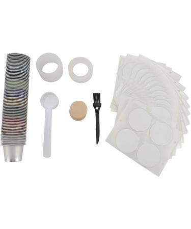 Fdit Ensemble de Dosettes de Capsules de caf Jetables Conservation de la Fra cheur pour Cafeti re Brosse et Cuill re en Papier D'aluminium 60 Pi ces pour Usage Domestique et de Bureau - Buy Online on GoSupps.com