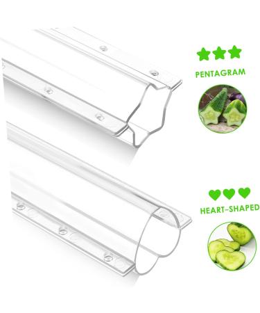 INOOMP 4pcs Shaped Growth Mold Cucumber Shaper Fruit Cucumber Shaping Molds Cucumber Growth Molds Cookie Molds Heart Chocolate Mold Cucumber Mold Plastic Container Watermelon As Shown medium - Buy Online on GoSupps.com