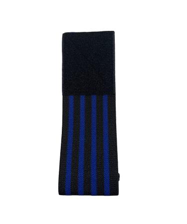 Fitness Winding Knee Bandage Compression Straps Wraps Elastic Outdoor Sports Training (Royal Blue)