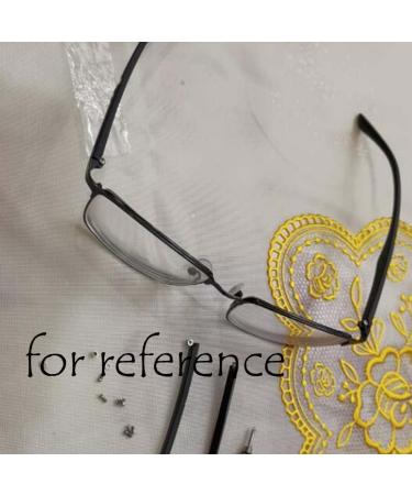 CASOTA Glasses Replacement Temples - TR90 Plastic Frame Arm Repair Kit - Black - 1 Pair - Buy Online on GoSupps.com