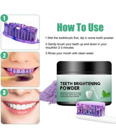 Magic Teeth Whitening Powder Magic Teeth Whitening Powder Magic Whitening Powder Xylitol Tooth Powder Breath Freshening Tooth Powder - Buy Online on GoSupps.com
