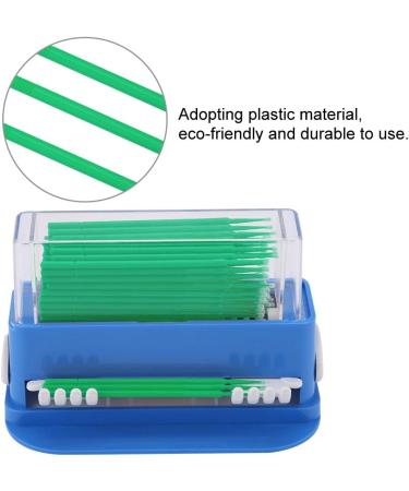 Verdant Touch Dental Micro Brushes - Disposable Micro Applicator Tips Bendable Green Sticks 100 Count with Dispenser Box for Perfect Oral Care - Buy Online on GoSupps.com