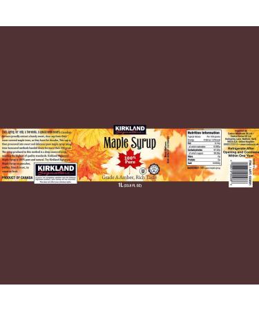 Pancake Maple Syrup Bundle Krusteaz Buttermilk Complete Pancake Mix 4.53kg With Signature Canadian Maple Syrup 1L Grade A Amber Boxed Treatz - Buy Online on GoSupps.com