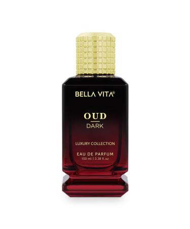 Bell.a Vita Luxury OUD DARK Eau De Parfum Perfume with Grapefruit Vetiver Orris Dark Wood|Premium Long Lasting Smokey & Woody Fragrance for Men 100ML