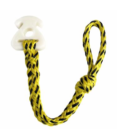 DockMoor Towable Rope Connector for Tubing Boat Tubes Quick Connect Rope for Water Sports yellow&black