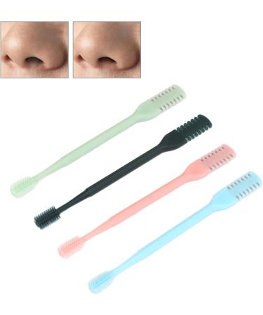 Buachois Nose Hair Knife Double Sided 360 Degree Rotating Nose Hair Cleaner Facial Hair Remover Portable Nose Hair Trimmer for Men and Women - Buy Online on GoSupps.com