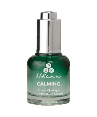 PSROMA Calming Aromatherapy Essential Oil Pure Undiluted Essential Oil for Diffuser Massage Incense Candle Making Perfume Cedarwood Lavender and Clary Sage 1 fl. Oz. (30ml)