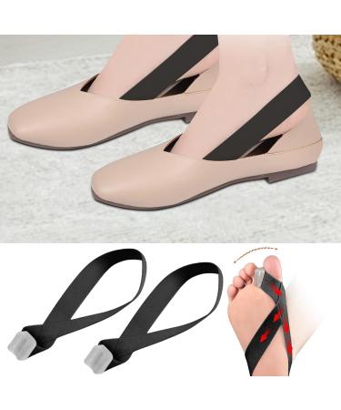 Baok Toe Spreader - Adjustable Breathable Rail with Silicone Pads for Correct Valgus Toe Alignment - Smooth Iron Black - Buy Online on GoSupps.com