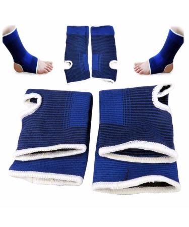 2x Ankle Bandages for Pain Relief & Support - Ideal for Sports Rehabilitation and Daily Use (XL) - Buy Online on GoSupps.com