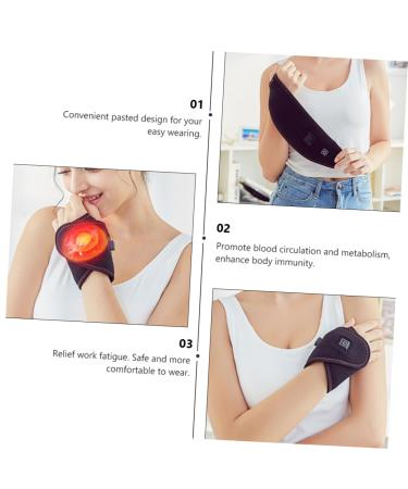 Healeved Heated Wristguards - 3 Sets of Carpal Tunnel Hand Splints & Thermo Carbon Fiber Gloves for Pain Relief - Buy Online on GoSupps.com