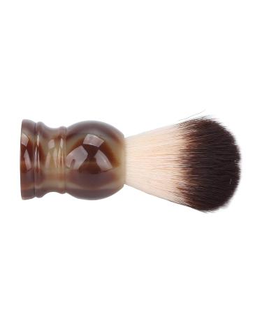 Premium Men's Shaving Brush with Resin Grip | Portable & Stylish Beard Rasier Brush for Facial Care at Home & Travel - Buy Online on GoSupps.com