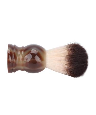 Ergonomic shaving brush generates rich foam removes dirt resin handle with exquisite processing perfect for at home salon travel