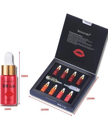 SemiPermanent Lip Gloss Set Painless BB Lips Serum Kit Natural Lip Color Long Lasting Lip Color Pigment Set for Fuller Moisturizing Lips Adawd - Buy Online on GoSupps.com