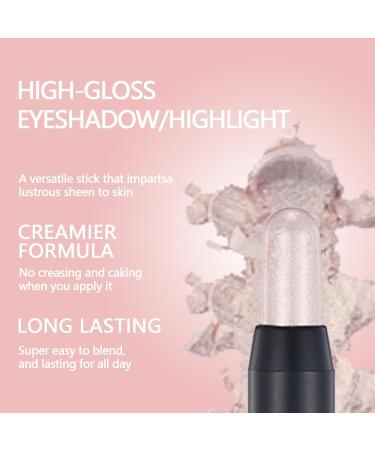 Kyannkra Eyeshadow Stick | Long-Lasting Glitter Matte Nude Eye Makeup for Smoky Eyes | Quick-Drying & Brightening E03 - Buy Online on GoSupps.com