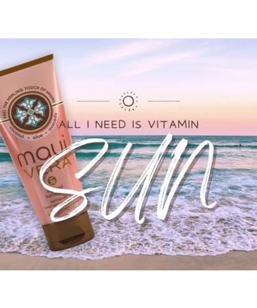 Maui Vera Mineral Sunscreen 3 Fl Oz - Pack of 1 | Natural Sun Protection - Buy Online on GoSupps.com