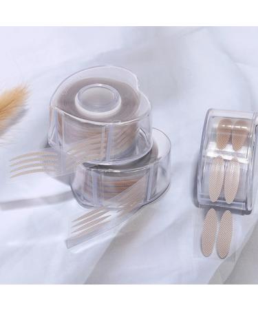 2 PCS Eyelid Tapes Double Eyelid Sticker Lace Mesh Stickers Breathable Waterproof for Hooded Eyes Droopy Uneven Mono-eyelids - Buy Online on GoSupps.com