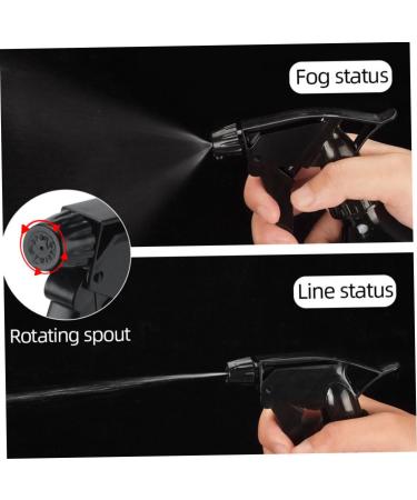 Portable Aluminium Alloy Hair Water Sprayer - 250ml Black Empty Spray Bottle for Barbers | Beauty Tools - Buy Online on GoSupps.com