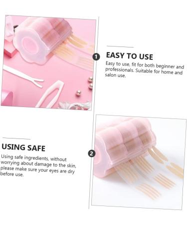 DOITOOL 1 Set Double Eyelid Sticker Lace Eyelid Tape Eyelid Strips Invisible Eye Lid Double-sided Tape Eye Beauty Tape Pink Double Eyelid Fiber Beauty Stickers Beautiful Eyes - Buy Online on GoSupps.com