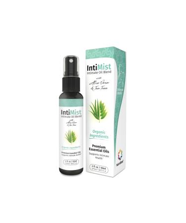 NutraBlast Intimist Feminine Essential Oils Blend Spray (2 fl oz) | All Natural Intimate Deodorant for Women | Works Well for Dryness, Odor, Itching & Burning