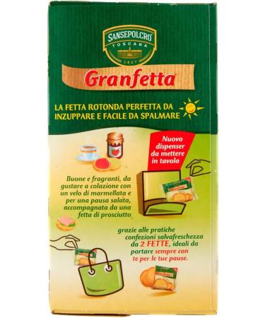  Buitoni Buitoni Granfetta Classica Biscottate Fat 16 Individual Servings of 2 Biscottes 240 g - Buy Online on GoSupps.com