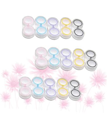 JECOMPRIS 15-Pack Lens Container & Colored Contact Lens Carrying Bag - Stylish Accessories for Eye Care - Buy Online on GoSupps.com