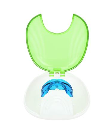 Portable Hard-Wearing Orthodontic Retainer Suitcase - Travel Size Toothpress Container for False Teeth (Light Green) - International Shipping Available - Buy Online on GoSupps.com