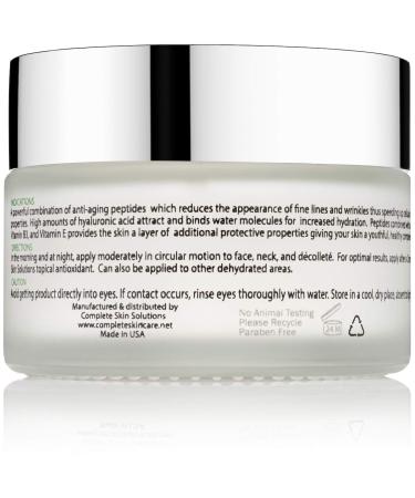 Intensive Peptide Face Creme - Anti-Aging Skincare for Radiant Skin | Free International Shipping - Buy Online on GoSupps.com
