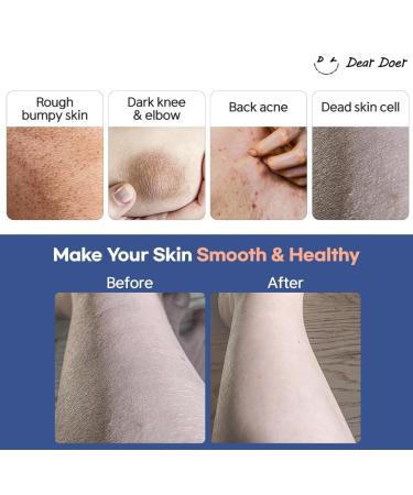  Dear Doer Dazzling Body Scrub - Radiant & Gentle Exfoliator with Grape Seed/Dazzling Radint Body & Hand Wash | Vegan | 10.14 fl oz - pH-Balanced 100% Plant-Based Surfactants for Glowing Skin - Buy Online on GoSupps.com