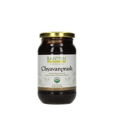 Banyan Botanicals Organic Chyavanprash (Chyawanprash)  Ayurvedic Herbal Jam with Amla & Ashwagandha  For the Immune System & Whole-Body Rejuvenation  17.6oz  Non GMO Sustainably Sourced Vegetarian 1.1 Pound (Pack of 1)