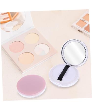 FOMIYES 2pcs Dispensing Empty Toner Travel Face Powder Case Refillable Puff Foundation Plastic - Buy Online on GoSupps.com