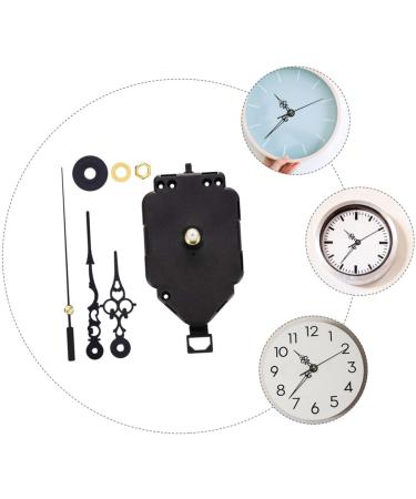 LIFKICH 1 Set Pendulum Clock Accessories Clock Mechanism Repair Parts Clock Movement with Pendulum Shaft Clock Movement Electric Wall Clock Silent Wall Clock Quartz Clock Plastic Supplies - Buy Online on GoSupps.com