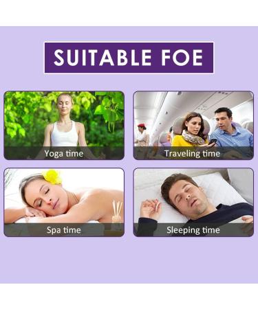 Lavender Heated Eye Mask - 20-Pack for Dark Circles & Dry Eyes | Disposable & Warm Steam Eye Compress - Buy Online on GoSupps.com