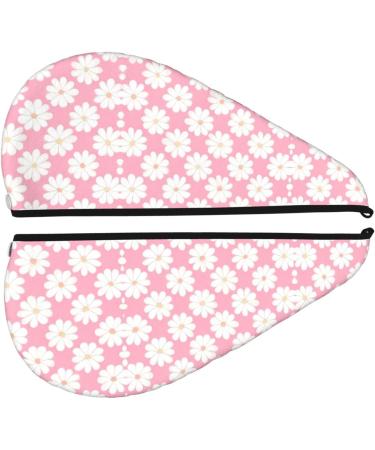 Ultra-Soft Camellia Pattern Dry Hair Cap for Women Quick-Dry Super Absorbent Perfect for Long & Thick Hair - Buy Online on GoSupps.com