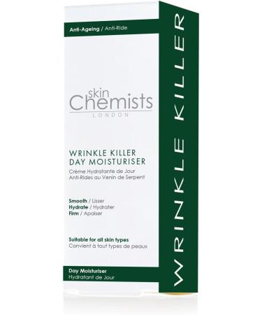 skinChemists Wrinkle Killer Day Moisturiser v2017 50ml Anti-Ageing Wrinkle Killer Day Moisturiser 50 ml - Buy Online on GoSupps.com