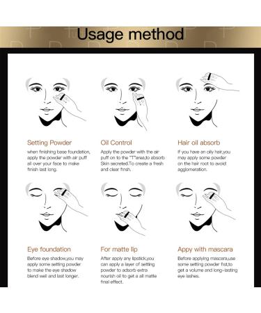 Maepeor Matte Setting Loose Powder - Soleil 03 | Smooth & Lightweight Face Powder for Makeup Setting & Brightening with Face Puff - 0.5 OZ - Buy Online on GoSupps.com