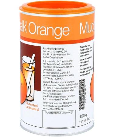 Buy MucoFalk Orange Granules - Effective Digestive Relief | Fast International Shipping - Buy Online on GoSupps.com