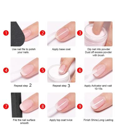Wakaniya 15ml No Wipe Base and Top Coat Set - Glossy Shine Finish - DIY Nail Gel Design Kit - 0.5 Fl Oz (Pack of 2) - Soak Off LED Gel with Base Activator - Buy Online on GoSupps.com