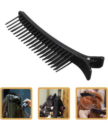 minkissy Hair Sectioning Grip Clips Hair Stylist Nonslip Hair Clips Comb Alligator Hair Clips for Salon Home Styling Haircuts Dying Hair DIY Accessories Black - Buy Online on GoSupps.com