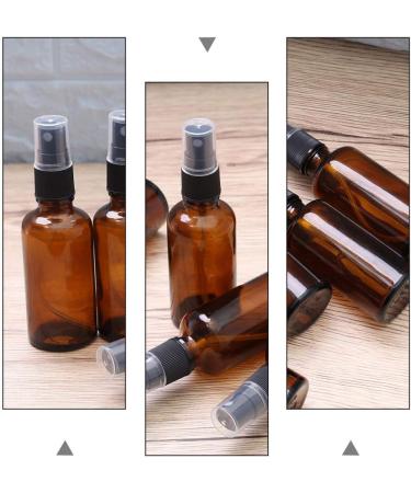 Frcolor 50ml Brown Spray Bottle with Refill - Fine Fog Atomizer for Essential Perfume Oil | International Shipping - Buy Online on GoSupps.com