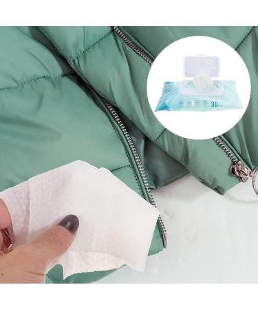 Angoily Stain Remover for Clothes: Instant Stain Remover Wipes Cleaning Wipes Clothes Dry Cleaner Wipes Wet Tissue for down Jacket Leather Cleaning Furniture Shoes 30pcs - Buy Online on GoSupps.com