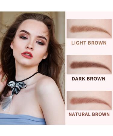 Carlos-CCC One Step Waterproof Eyebrow Stamp Kit in Light Brown - Long Lasting Eyebrow Makeup Definer for Women - Buy Online on GoSupps.com