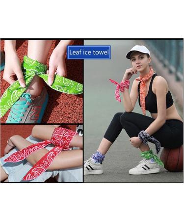 Taippan Cooling Neckerchief Set - 9 Summer Scarves & Headbands for Ultimate Comfort - Reusable & Soothing for Indoor & Outdoor Sports - Buy Online on GoSupps.com