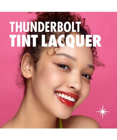 COLORGRAM Thunderbolt Tint Lacquer 01 Romance | High Pigment Lip Stain with Argan Oil | Long-Lasting Moisturizing Hydrating Formula | K Beauty Makeup (0.2 fl.oz) - Buy Online on GoSupps.com