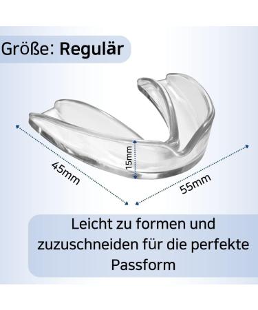 Runesol Bite Track - Nighttime Mouth Guard for Teeth Grinding & Bruxism Relief | 4x Normal Crunching Rail - Buy Online on GoSupps.com