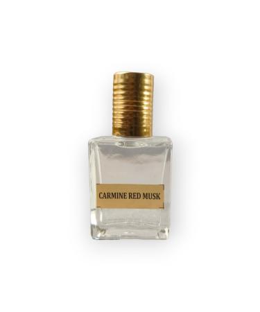 All Types Essential Oil Attar-Atar Parfum Oil Fragrance Perfume Unisex Men-Women Parfume Spray Scent Long Lasting Roll On Itar Semi Natural Non Alcoholic Volume:12ML (0.4 Fl Oz). (Carmine Red Musk)