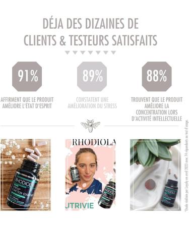 Rhodiola 30 Capsules Vegan NUTRIVIE Made in France - Buy Online on GoSupps.com