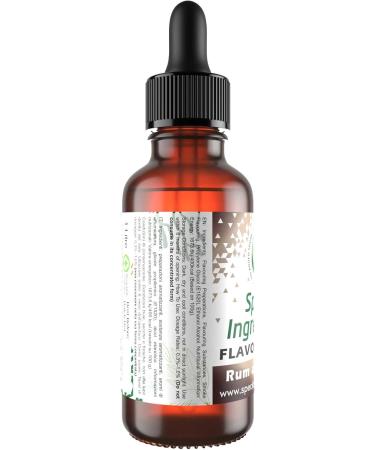 Rum and Raisin 1L Highly Concentrated Food Flavouring - Vegan, Non-GMO, Gluten-Free - Buy Online on GoSupps.com