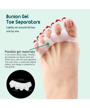 Bunion Corrector and Pain Relief Kit for Men and Women - 9 Pack - Buy Online on GoSupps.com