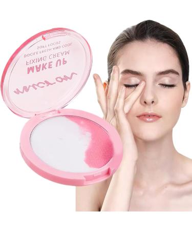 Makeup Setting Cream Blurring Balm Powder 4.5g Natural Complexion Long-Lasting Oil Control Flawless Blurring Effect For Makeup Minimizes Pores Brightening - Buy Online on GoSupps.com