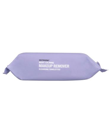Neutrogena Night Calming Cleansing Makeup Remover Wipes - Alcohol-Free Face Towelettes for Dirt Oil & Waterproof Mascara 25 Count - Buy Online on GoSupps.com